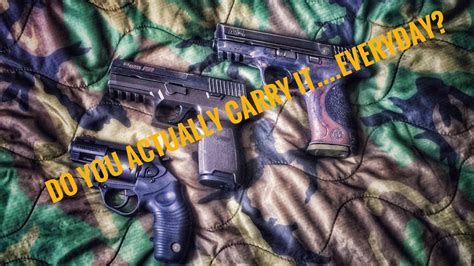 My Actual EDC Gun - YouTube