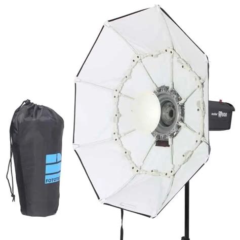 100cm White Portable Collapsible Beauty Dish Octagon Softbox Bowens ...