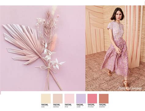 pattern curator trend service pink lilac