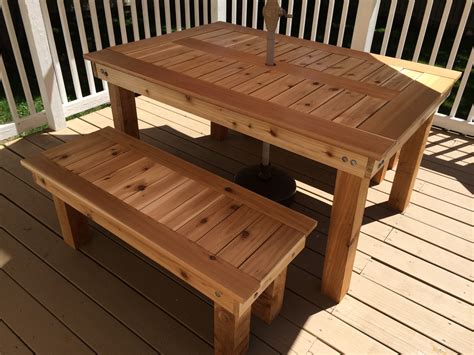 White Cedar Outdoor Table at Valerie Ley blog