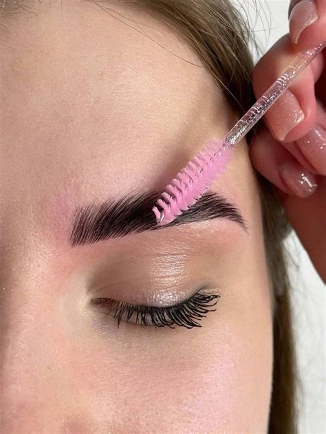 Уход за бровями после ламинирования 💫 | Brows, Ear cuff, Hair styles