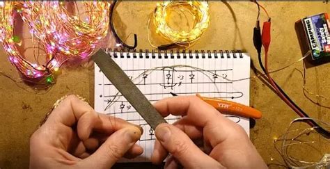how to fix snapped fairy lights