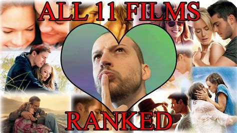 All Nicholas Sparks Movies RANKED! (All 11 Films!) - YouTube