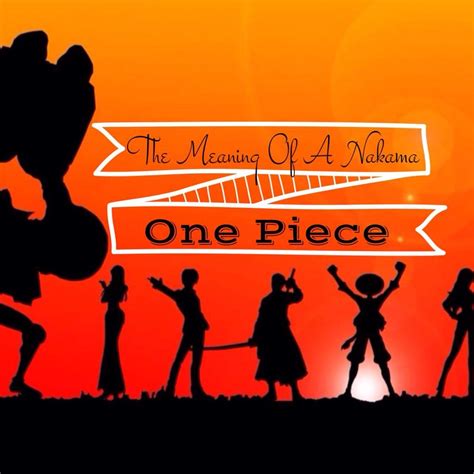 The Meaning Of A Nakama-One Piece | Anime Amino