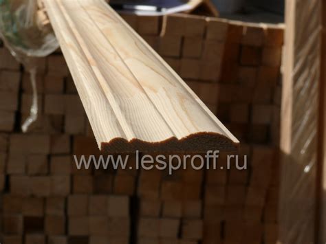 Деревянный погонаж (плинтус, наличник, уголок, штапик)