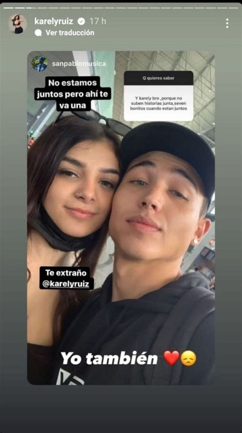 Karely Ruiz terminó con su novio