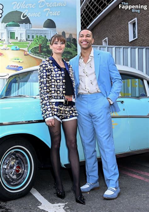 Leggy Ella Purnell Stuns at the “Fallout” Premiere in London (73 Photos