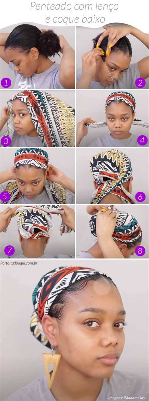 Como Fazer Turbante Com Lenço