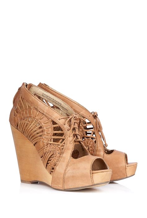 Sam Edelman | Kellan Lace Up Cut Out Wedge by Sam Edelman | Buy shoes