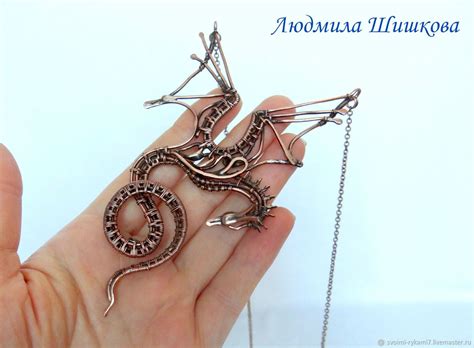 Necklace | Украшения из проволоки ручной работы, Ювелирные изделия с ...
