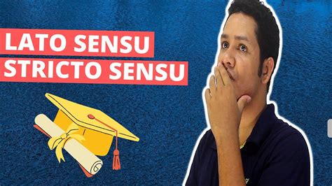 Stricto Sensu E Lato Sensu Diferença - 8
