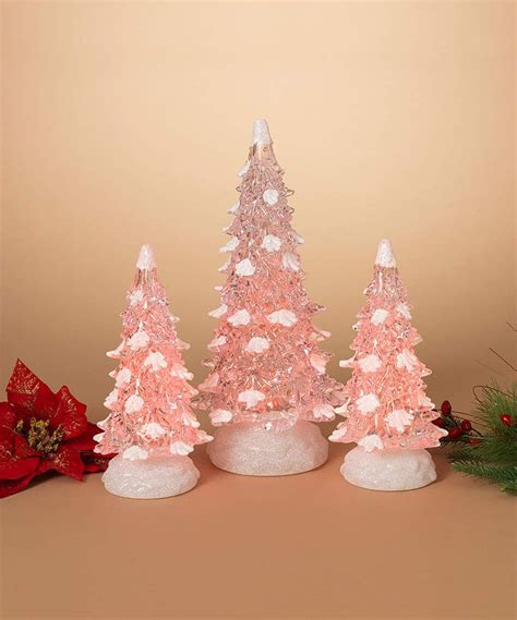 Color-Changing Light-Up Christmas Tree Decor Set