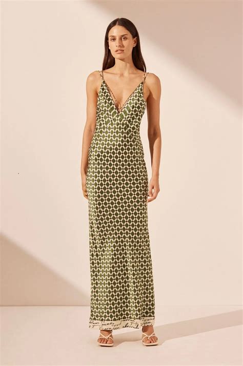 shona joy kahlo silk dress   dresses