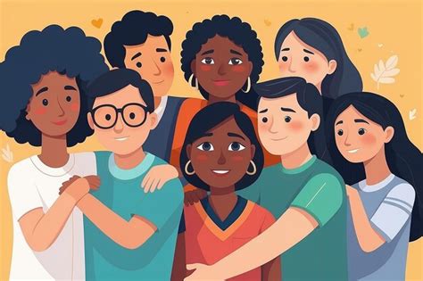 Premium Photo | Social Support Network