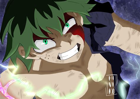 Deku-fanart by ihiviko on DeviantArt