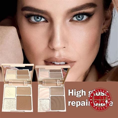 MUGE LEEN Four Color High Gloss Facelift Integrated 3D Brightening ...