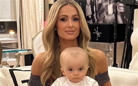 Paris Hilton shares photos of baby Phoenix's first trip to New York ...