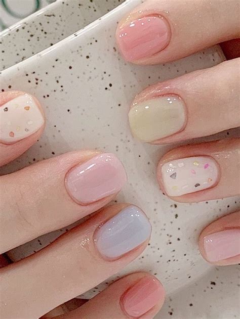 45+ Trendiest Spring Korean Nails You’ll Adore | Schöne nägel, Nägel inspiration, Designer nägel