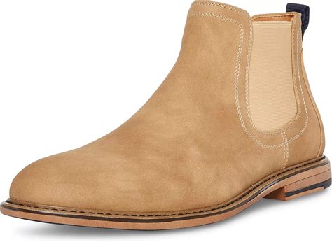 Grizon Calçados - Steve Madden Men’s M-grizon Chelsea Boot(Taupe Suede) - STEVE MADDEN