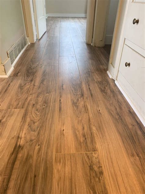luxury vinyl flooring installation