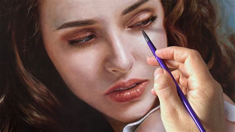 realistic portrait painting realistic acrylic portraits eyonm