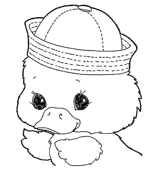 Baby Duck Coloring Pages - Coloring Home