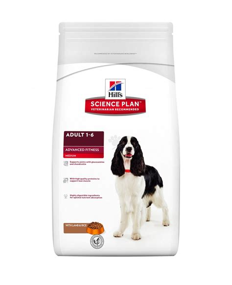 Суха храна за кучета Hill's Canine Adult medium агнешко и ориз