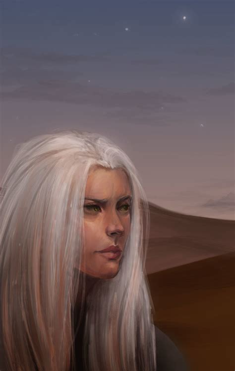 Цири в пустыне Корат / Цири (Ciri) :: Ведьмак (книга) :: Witcher ...