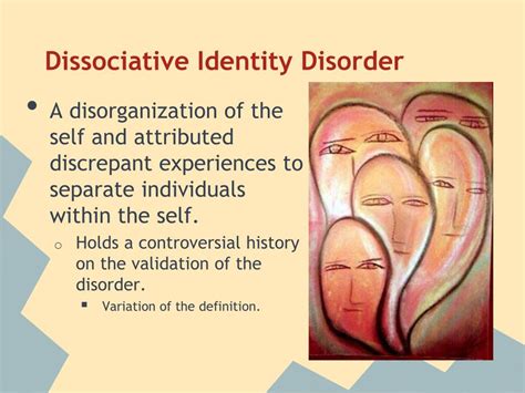PPT - Dissociative Identity Disorder PowerPoint Presentation, free ...