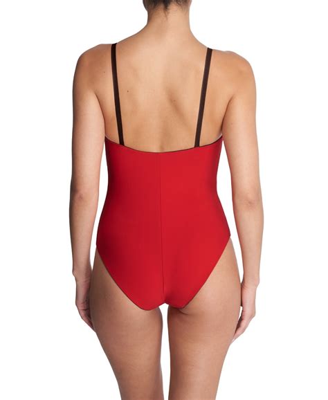 Shop Natori Riviera Reversible One Piece Swimsuit - Lingerie Living