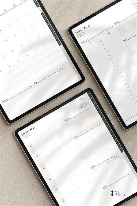 Minimalist Digital Planner Journal