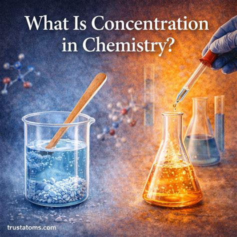 What Is Concentration in Chemistry? - Trust Atoms