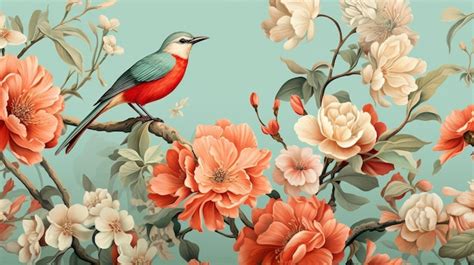 Premium Photo | Elevate your space with classic chinoiserie texture and ...