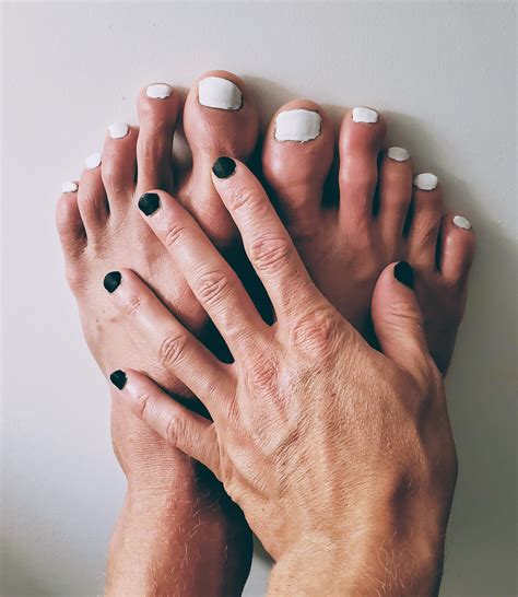 White Nail Polish On Toes