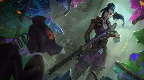Caitlyn from Arcane: Stunning 4K Ultra HD League of Legends TV Show