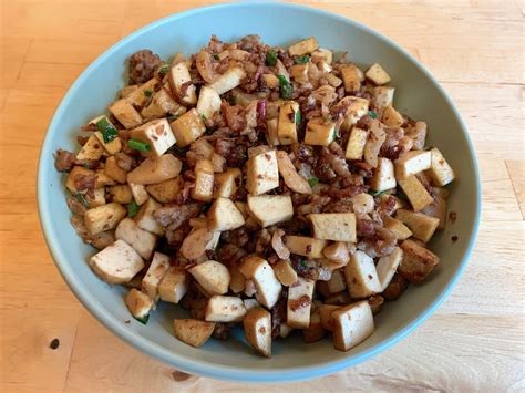 Pork and Bean Curd Stir-Fry — Phase Changes