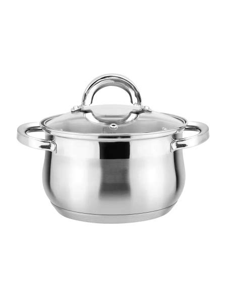Bella Cucina Кастрюля, Нержавеющая сталь, 2,1 л купить на OZON по ...
