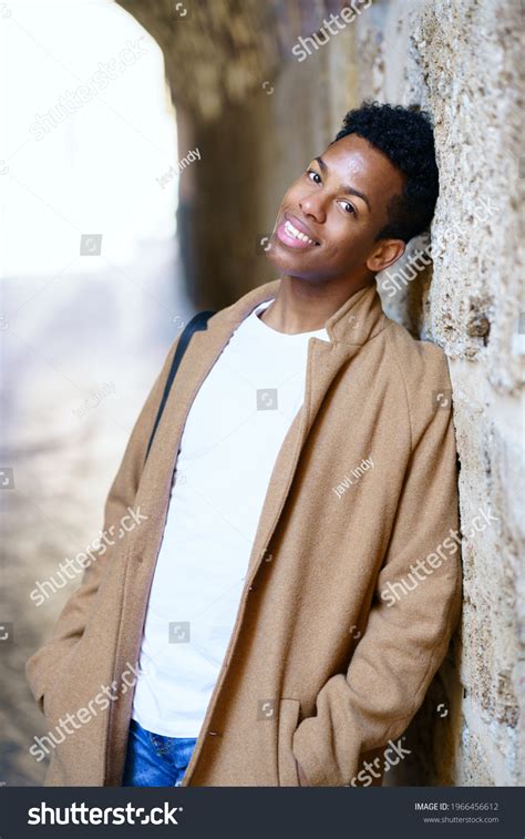 young black man  camera happy stock photo  shutterstock