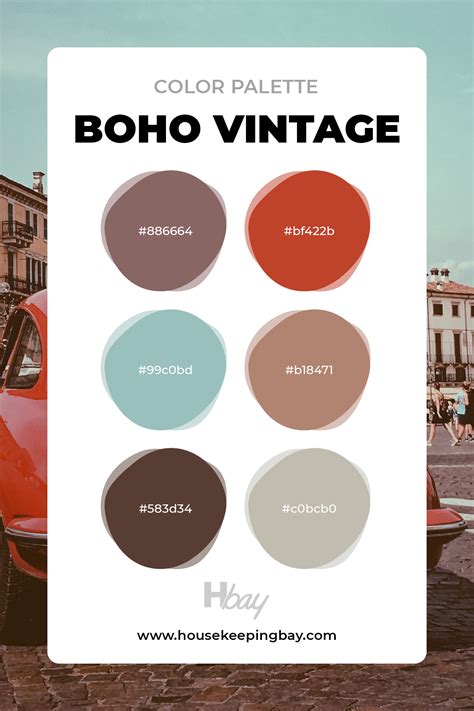 Bohemian Color Palette