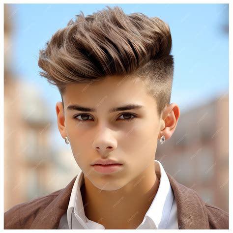 This long hair for teenage guys style is trending now
