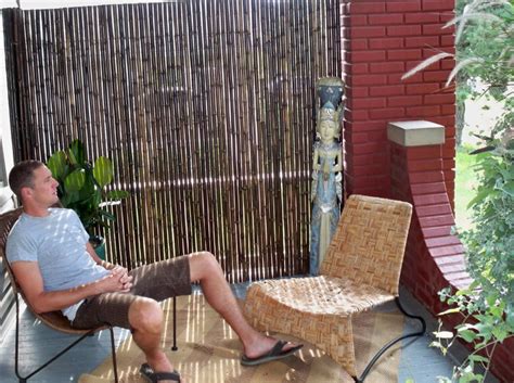 Bamboo Backyard Privacy : Best Artificial Real Bamboo Slat Fencing ...