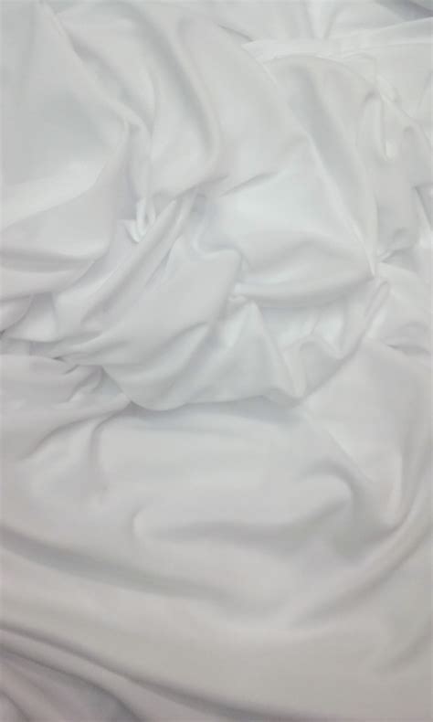 medium stretch white aerial silks