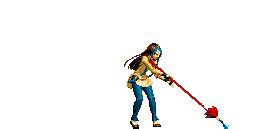 Shion (King of Fighters) GIF Animations