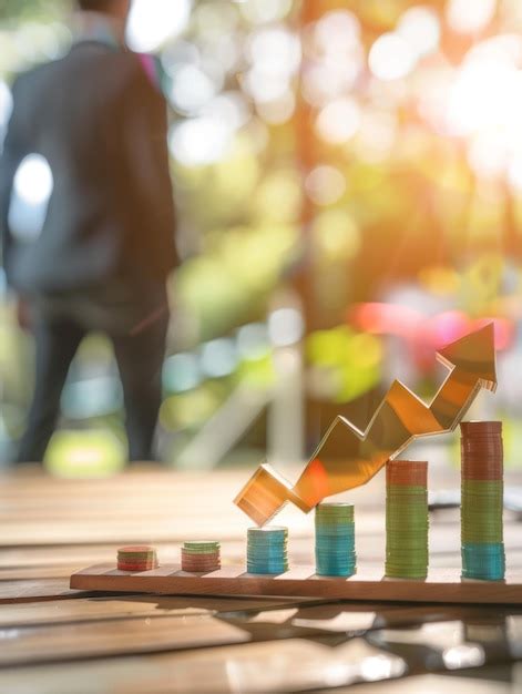 premium photo  man     chart    number