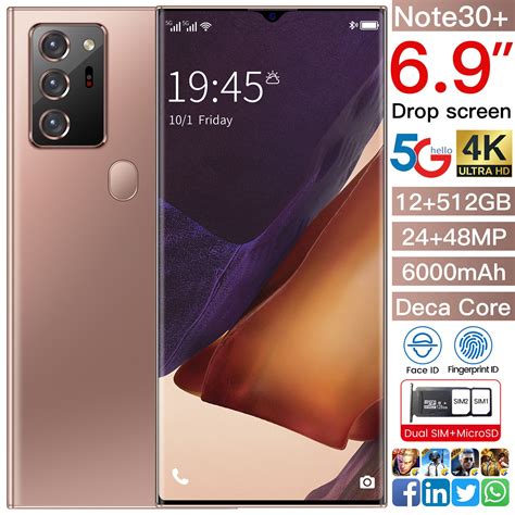 телефон note 30 plus характеристики