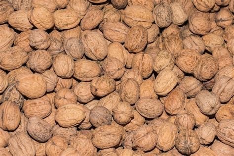 Premium Photo | Fresh nuts on sale at market