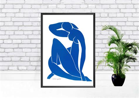 Matisse Blue Nude Matisse Art Print Henri Matisse Nu Bleu | Etsy