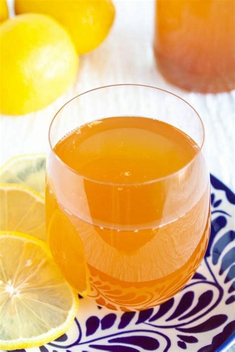 Lemon Kombucha - Create Mindfully