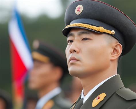 military officer   formal uniform     focused