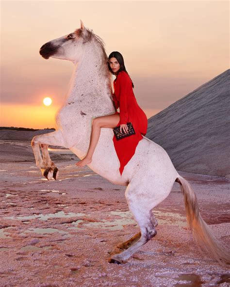 Kendall Jenner gets back on horse in body chains for Stella McCartney ...